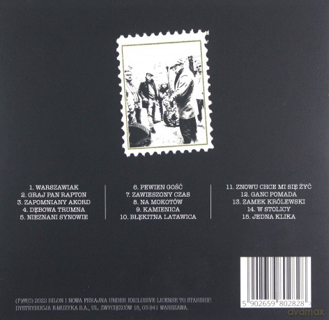 Bilon i Nowa Ferajna: Warszawski Rapton [CD]