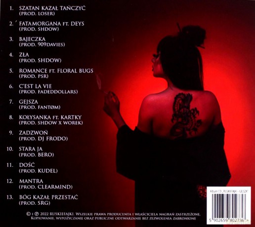 Ruskiefajki: Gejsza [CD]