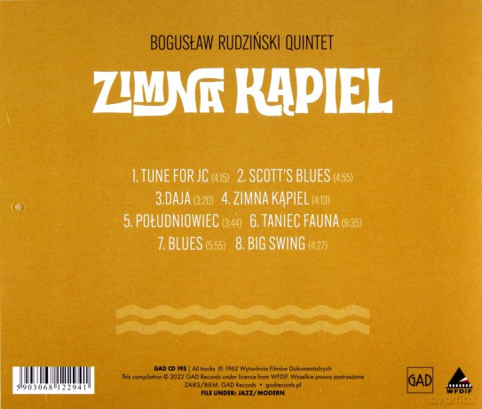 Bogusław Rudziński: Zimna kąpiel [CD]