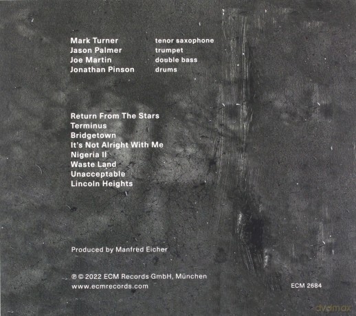 Mark Turner Quartet: Return From The Stars [CD]