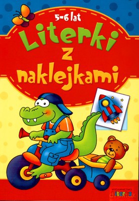 Literki Z Naklejkami 5-6 Lat [KSIĄŻKA]