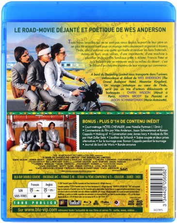 The Darjeeling Limited (Pociąg do Darjeeling) [Blu-Ray]