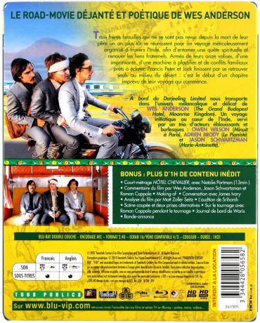 The Darjeeling Limited (Pociąg do Darjeeling) [Blu-Ray]