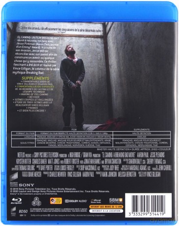 El Camino: Film Breaking Bad [Blu-Ray]