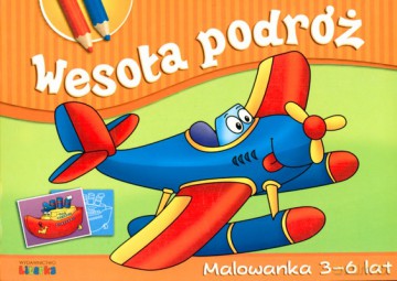 Wesoła Podróż Malowanka 3-6 Lat [KSIĄŻKA]