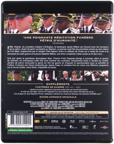 Gardens of Stone (Kamienne ogrody) [Blu-Ray]