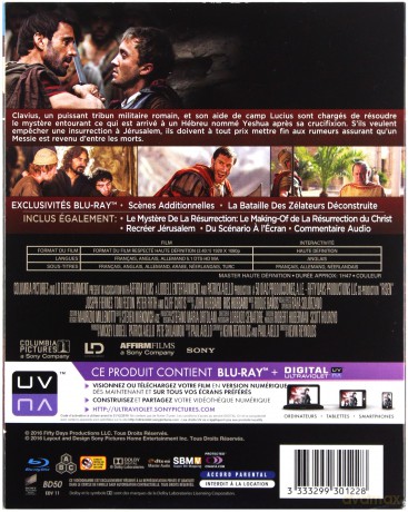 Risen (Zmartwychwstały) [Blu-Ray]