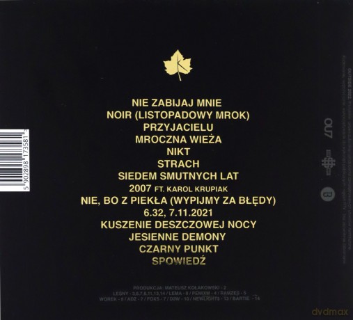 Kartky: Księga Jesiennych Demonów [CD]