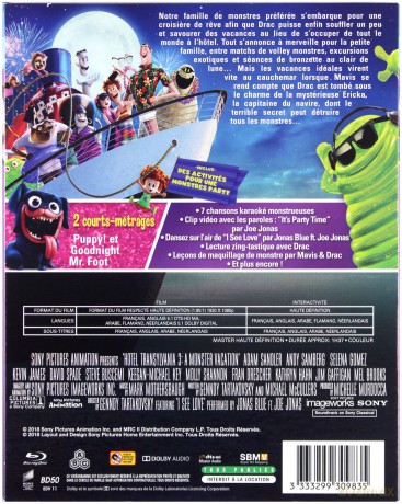 Hotel Transylvania 3: Summer Vacation [Blu-Ray]