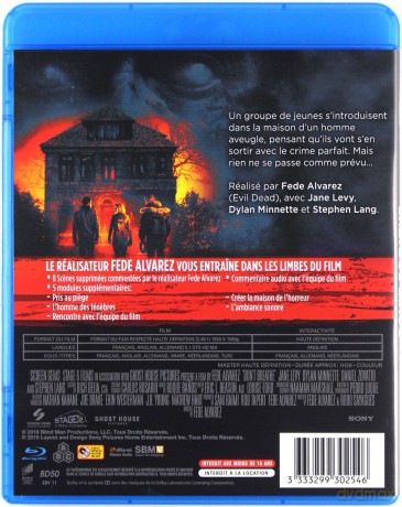 Don't Breathe (Nie oddychaj) [Blu-Ray]