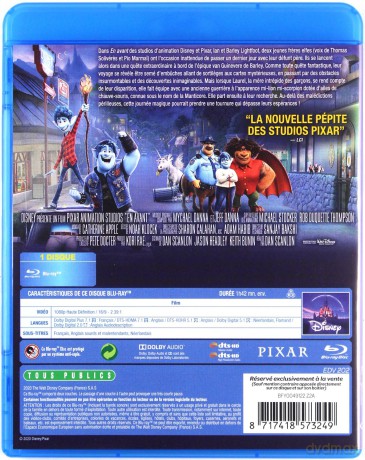 Onward (Naprzód) (Disney) [Blu-Ray]