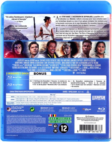 Star Wars: Episode IX - The Rise of Skywalker (Gwiezdne wojny: Skywalker. Odrodzenie) [2xBlu-Ray]