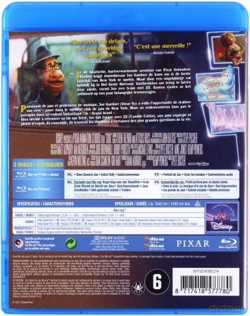 Soul (Co w duszy gra) (Disney) [2xBlu-Ray]