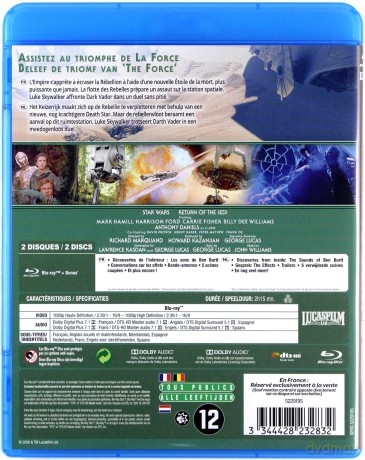 Star Wars: Episode VI - Return of the Jedi (Gwiezdne wojny: Część VI - Powrót Jedi) [2xBlu-Ray]