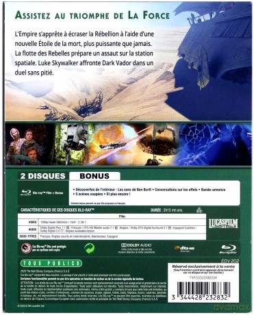 Star Wars: Episode VI - Return of the Jedi (Gwiezdne wojny: Część VI - Powrót Jedi) [2xBlu-Ray]