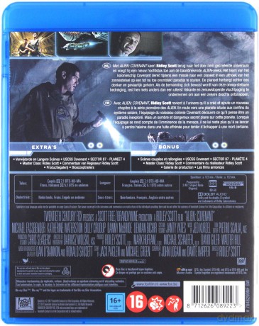 Obcy: Przymierze [Blu-Ray]