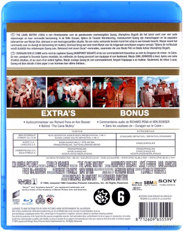 The Caine Mutiny (Bunt na okręcie) [Blu-Ray]