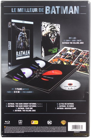 Batman Collection: The Dark Knight parts 1 & 2 / Year One / The Killing Joke / Son of Batman / Batman vs. Robin / Bad Blood [BOX] [7xBlu-Ray]