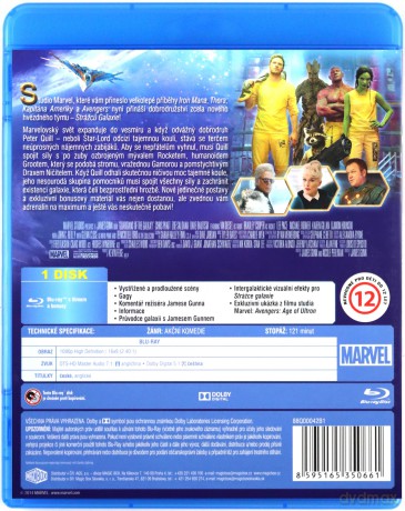 Strażnicy Galaktyki [Blu-Ray]