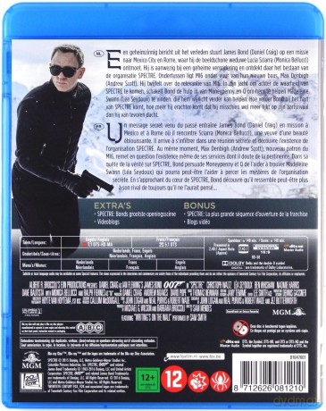 007 James Bond Spectre [Blu-Ray]