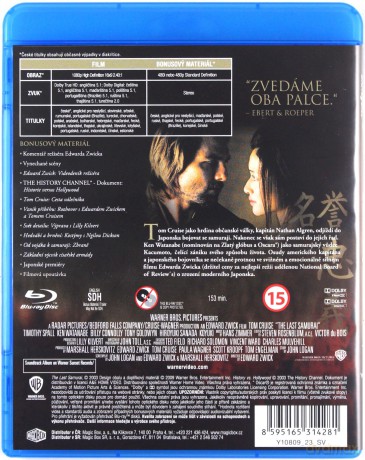 Ostatni Samuraj [Blu-Ray]