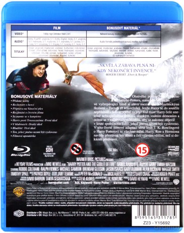 Harry Potter i Czara Ognia [Blu-Ray]