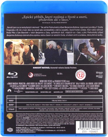 Ciekawy przypadek Benjamina Buttona [Blu-Ray]