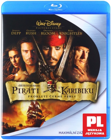Piraci z Karaibów: Klątwa Czarnej Perły [Blu-Ray]