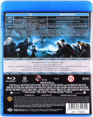 Harry Potter i Zakon Feniksa [Blu-Ray]