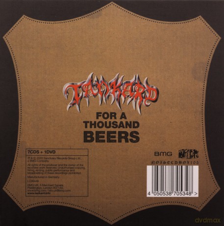 Tankard: For A Thousand Beers (Deluxe) [8CD]
