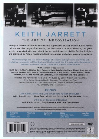 Keith Jarrett: Keith Jarrett The Art Of Improvisation (Documentary) [DVD]