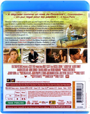 A Good Year (Dobry rok) [Blu-Ray]