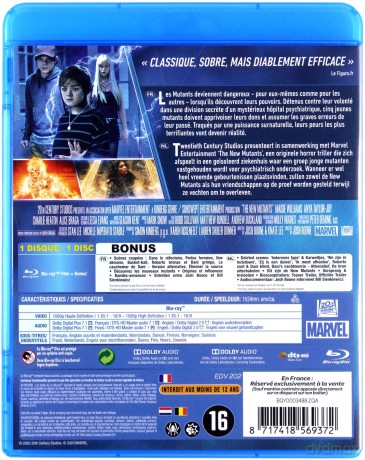 The New Mutants (Nowi mutanci) [Blu-Ray]
