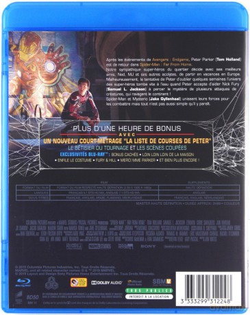 Spider-Man: Far from Home (Spider-Man: Daleko od domu) [Blu-Ray]