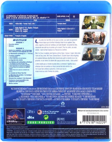 Pirates of the Caribbean: At World's End (Piraci z Karaibów: Na krańcu świata) (Disney) [2xBlu-Ray]