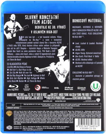 AC/DC: Let There Be Rock [Blu-Ray]