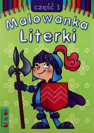 Malowanka Literki cz.1 [KSIĄŻKA]
