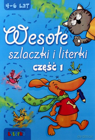 Wesołe Szlaczki I Literki Cz.1 4-6 Lat [KSIĄŻKA]