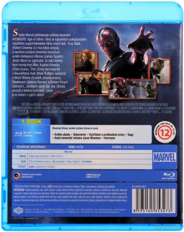 Avengers: Czas Ultrona [Blu-Ray]