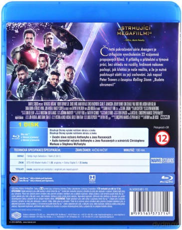 Avengers: Koniec gry [Blu-Ray]