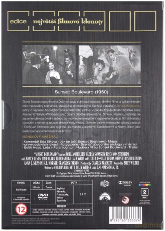 Bulwar zachodzącego Słońca [DVD]