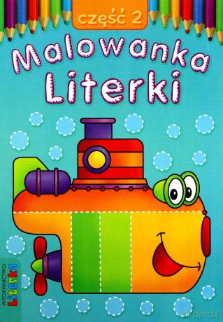 Malowanka Literki cz.2 [KSIĄŻKA]