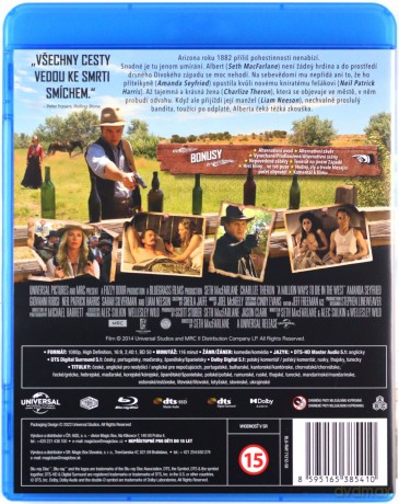 Milion sposobów, jak zginąć na Zachodzie [Blu-Ray]