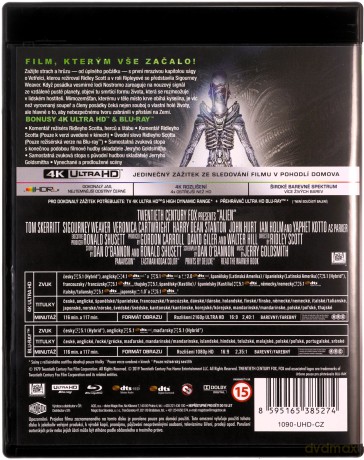 Obcy - 8. pasażer Nostromo [Blu-Ray 4K]+[Blu-Ray]