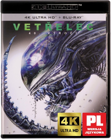 Obcy - 8. pasażer Nostromo [Blu-Ray 4K]+[Blu-Ray]