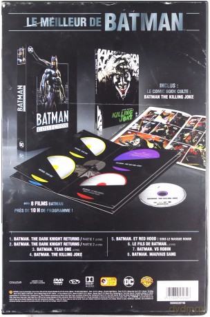 Batman Collection (uszkodzona okładka) [BOX] [7DVD]+[KOMIKS]