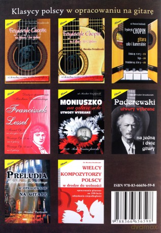 Utwory wybrane Karola Lipińskiego na gitarę solo [KSIĄŻKA]