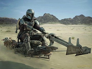 The Mandalorian Speeder Prime 3D Puzzle 500 el. [PUZZLE]