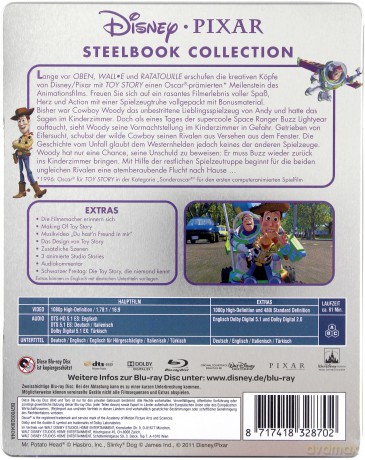 Toy Story (Disney) (steelbook) [Blu-Ray]