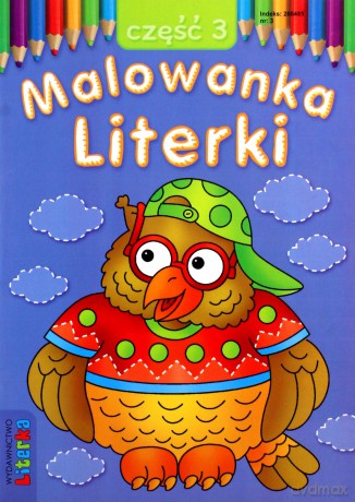 Malowanka Literki cz.3 [KSIĄŻKA]